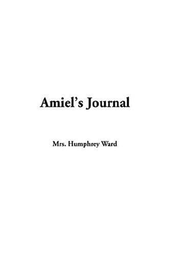 Cover image for Amiel's Journal