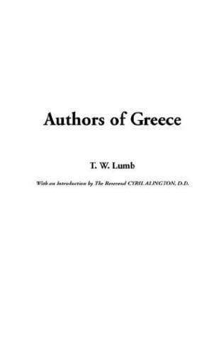 Cover image for Authors of Greece