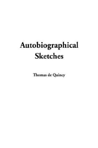 Cover image for Autobiographical Sketches