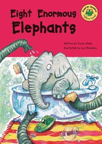 Cover image for Eight Enormous Elephants