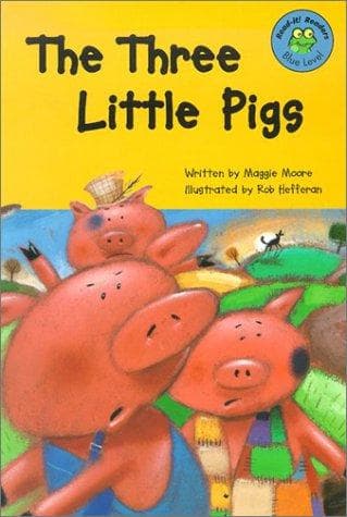 Cover image for The three little pigs