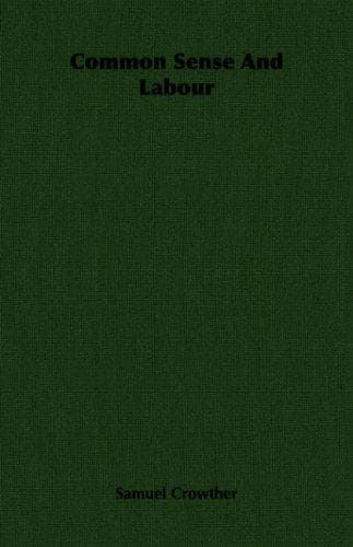 Cover image for Common Sense And Labour