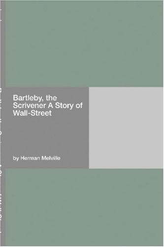 Cover image for Bartleby, the Scrivener