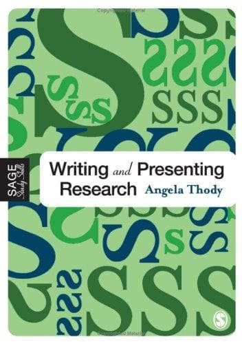 Cover image for Writing and Presenting Research (Sage Study Skills Series)