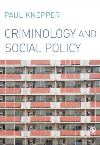 Cover image for Criminology and Social Policy