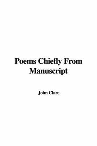 Cover image for Poems Chiefly from Manuscript