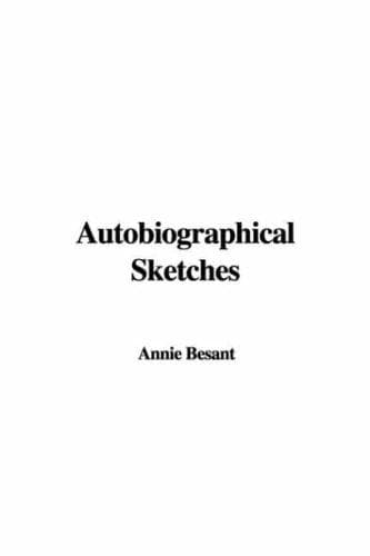 Cover image for Autobiographical Sketches