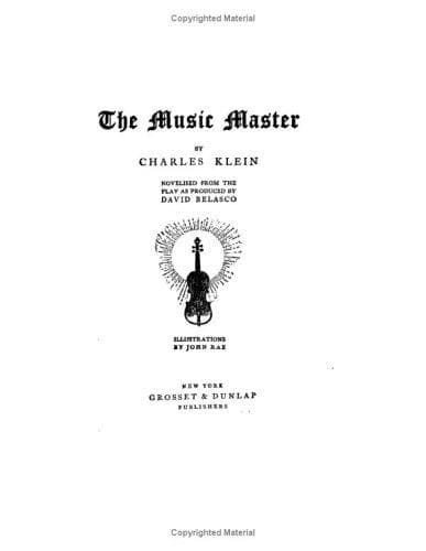 Cover image for The Music Master