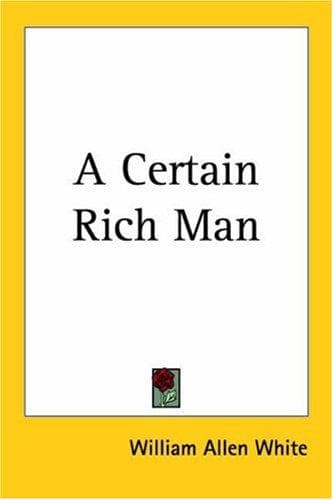 Cover image for A Certain Rich Man
