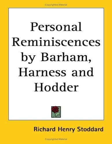 Cover image for Personal Reminiscences by Barham, Harness and Hodder