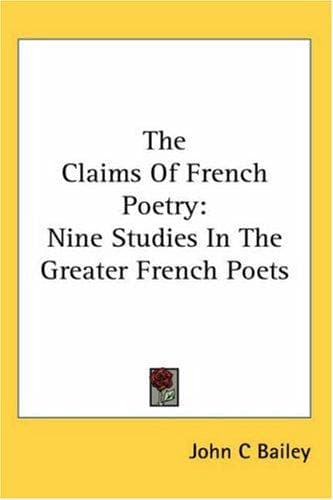 Cover image for The Claims of French Poetry