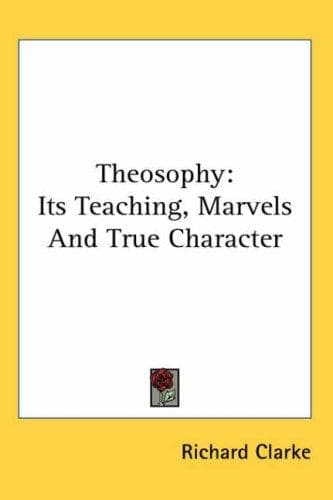Cover image for Theosophy