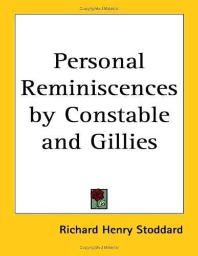 Cover image for Personal Reminiscences by Constable and Gillies