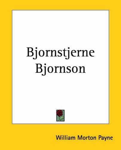 Cover image for Bjornstjerne Bjornson