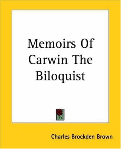 Cover image for Memoirs Of Carwin The Biloquist