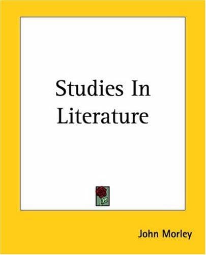 Cover image for Studies In Literature