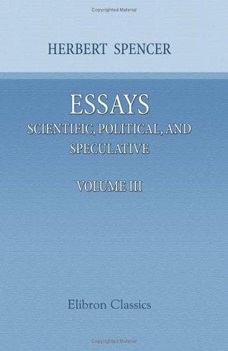 Cover image for Essays: Scientific, Political, and Speculative