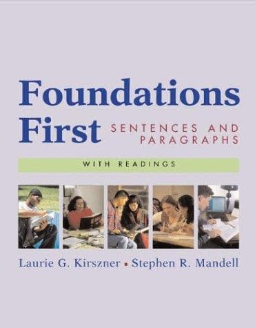 Cover image for Foundations First with Readings