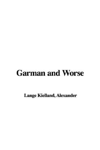 Cover image for Garman and Worse