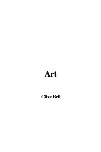 Cover image for Art
