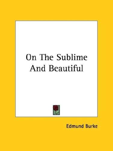 Cover image for On the Sublime and Beautiful