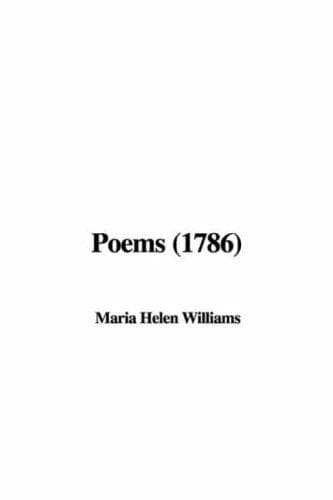 Cover image for Poems (1786)