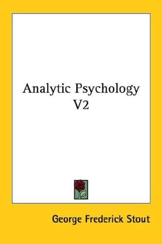 Cover image for Analytic Psychology V2
