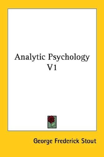 Cover image for Analytic Psychology V1