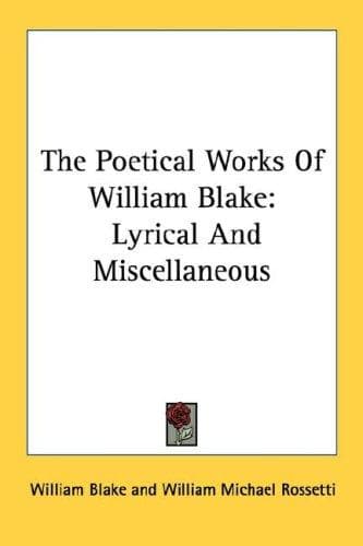 Cover image for The Poetical Works Of William Blake
