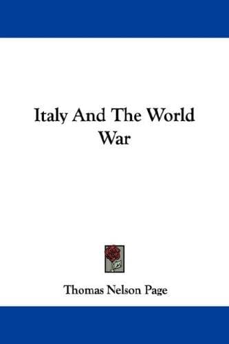 Cover image for Italy And The World War