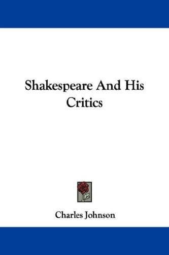 Cover image for Shakespeare And His Critics