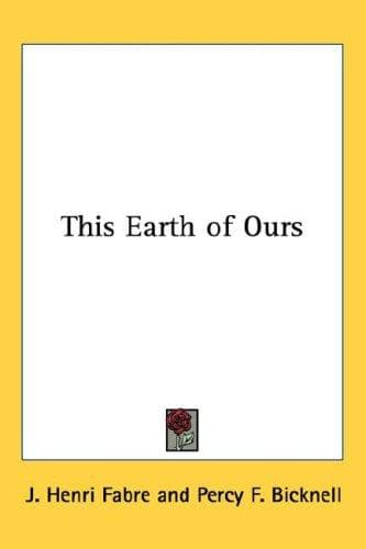 Cover image for This Earth of Ours