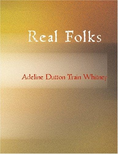 Cover image for Real Folks (Large Print Edition)