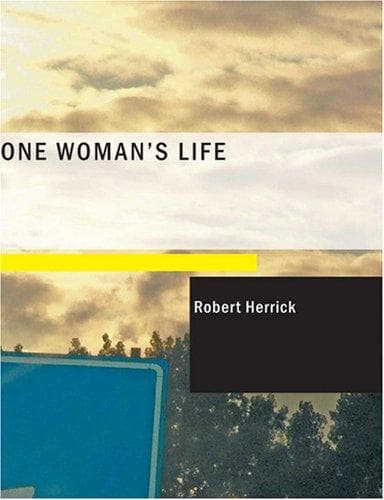 Cover image for One Woman's Life (Large Print Edition)