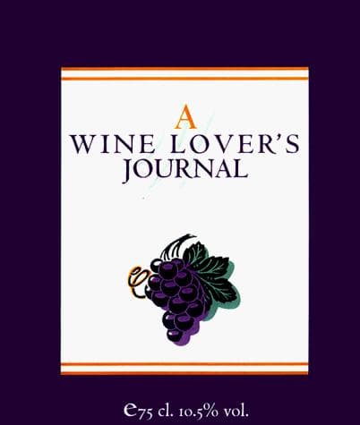 Cover image for A Wine Lover's Journal