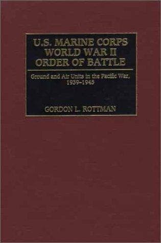 Cover image for U.S. Marine Corps World War II Order of Battle
