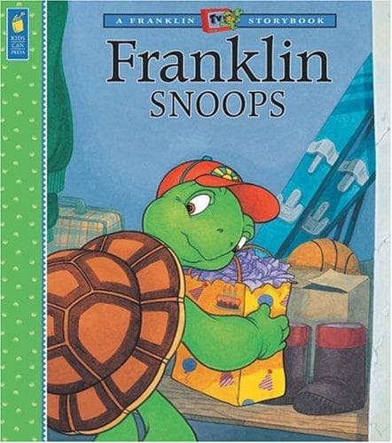Cover image for Franklin Snoops (A Franklin TV Storybook)