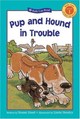 Cover image for Pup and Hound in Trouble (Kids Can Read)