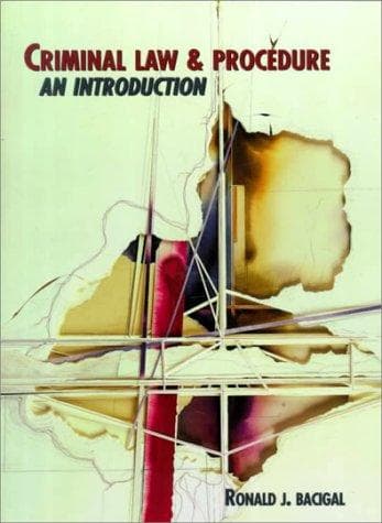 Cover image for Criminal Law And Procedure