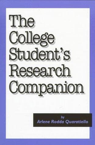 Cover image for The college student's research companion