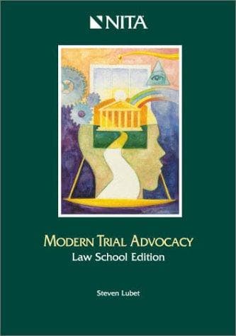 Cover image for Modern Trial Advocacy Law School Edition