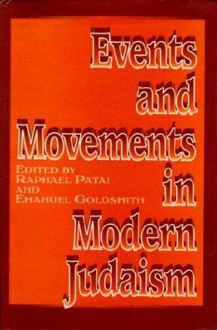 Cover image for Events and movements in modern Judaism