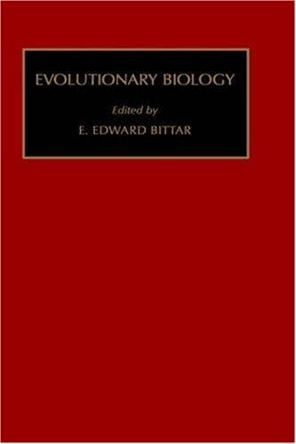 Cover image for Evolutionary biology