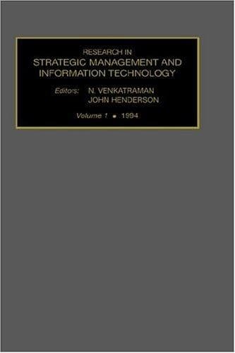 Cover image for Research in Strategic Management & Information Technology