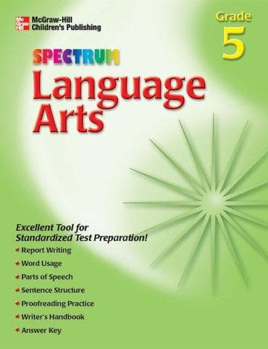 Cover image for Spectrum Language Arts, Grade 5 (Spectrum)