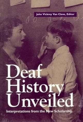 Cover image for Deaf history unveiled