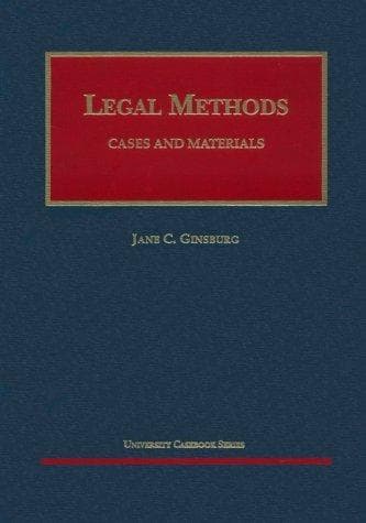 Cover image for Legal methods