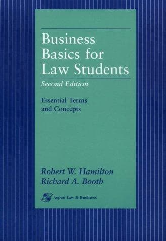 Cover image for Business basics for law students