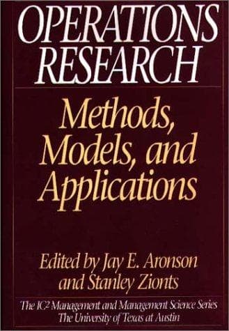 Cover image for Operations Research