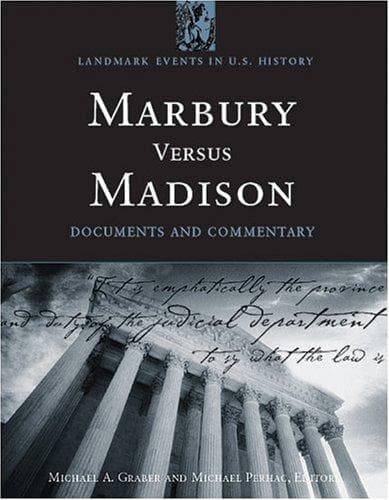Cover image for Marbury versus Madison
